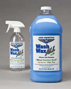 Aircraft RV Boat Waterless Car Wash Wax + FREE Sprayer  