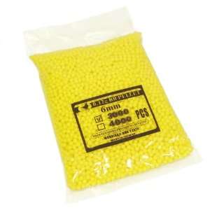  3000 Yellow Airsoft Pellets    4 Pack 