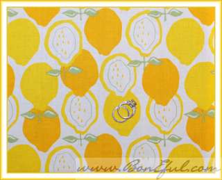 BOOAK Fabric Alexander Henry Retro Cotton Quilt Lemon Citrus Fruit 