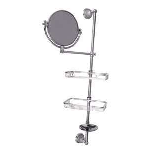   Bathroom Accessories Shower Caddy With Makeup Mirror
