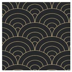  allen + roth Black Modern Spiral Wallpaper LW1341217 