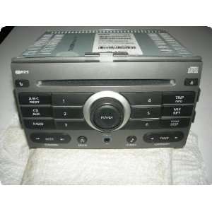  Radio  SENTRA 07 receiver, AM FM stereo CD, w/o Rockford 