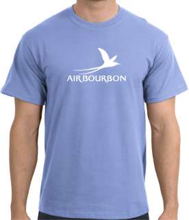 Air Bourbon Retro Logo French Airline Aviation T Shirt  