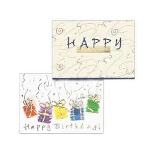  Birthday Gifts   Foil verse and name   Greeting card with 