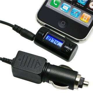 Rapid Car Charger FM Radio Adapter Transmitter for Apple iPod