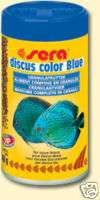 sera Discus Color Food Blue 250ml Tropical Fish  