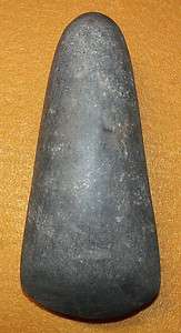 Indian Artifacts   Fine Polished Adena Celt  