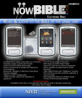 NIV Dramatized NowBible Audio Electronic Now Bible Wow  