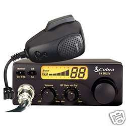   Electronics 19 DX IV 40 Channels Base CB Radio 028377200830  