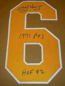 MARCEL DIONNE AUTOGRAPHED JERSEY NUMBER KINGS #6  