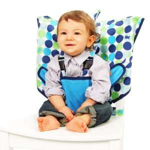 PORTABLE BABY TRAVEL HIGH CHAIR 5 POINT HARNESS 6 MO +  