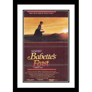 Babettes Feast 20x26 Framed and Double Matted Movie Poster   Style A