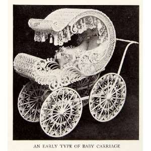  1926 Print Baby Carriage Buggy Heywood Wakefield Brothers Stroller 
