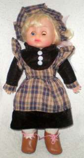   Rare Antique Baby Doll Girl Close Eyes Hair Lashes Hard Plastic Dolls