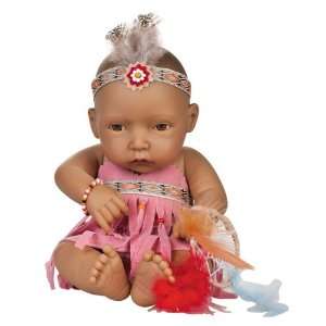   STAR 12 Full Body Vinyl Indian Baby Real Girl Doll Toys & Games