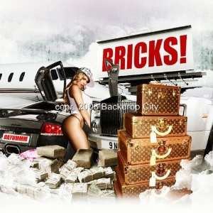  10x10 Bricks Hip Hop Background Backdrop  to 