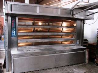 2005 POLIN TV DRAGO ARTISAN BREAD BAKERY DECK OVEN WITH LOADER  