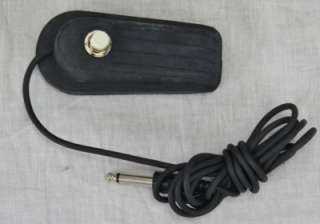 Single Latch Electric Guitar Bass Amplifier Amp Footswitch 1/4 Plug 