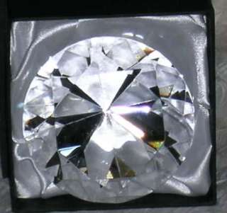 ROSENTHAL Faceted Crystal DIAMOND Shaped Paper__WEIGHT  