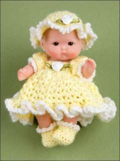 Itty Bitty Dress Up Fashions Doll Crochet Patterns 5 Lots To Love 