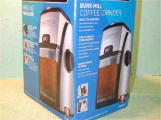 New Black & Decker Burr Mill Coffee Grinder CBM220  