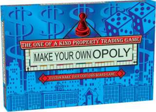 Make Your Own Opoly Board Game 018886021002  