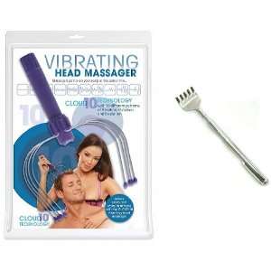    Speed Therapeutic Head Scalp Massager and Telescoping Back Scratcher