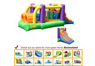 Inflatable Obstacle Pro Racer Bounce House Bouncer 693349190633  