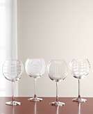    Mikasa Clear Cheers Balloon Goblets Set Of 4  