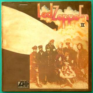 LP LED ZEPPELIN II HARD ROCK HEAVY METAL FOLK BLUES USA  