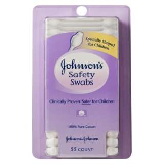 Johnson & Johnson Safety Swabs   55 Count.Opens in a new window