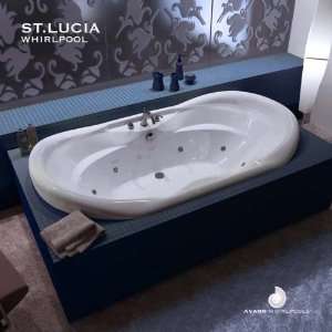   Tub with 8 Adjustable Water Jets, 1 HP Water Pump and Left Drain