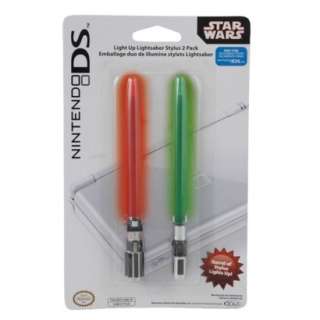 Star Wars Light Up Lightsaber Stylus 2 pk. for Nintendo DS.Opens in a 