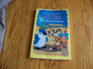 TY BEANIE BABIES COLLECTORS VALUE GUIDE SUMMER 1998 EDITION  