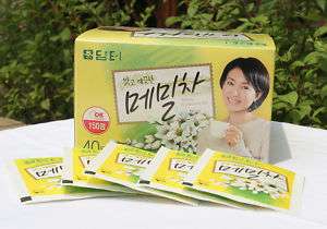 Korean Tartary BUCKWHEAT 40 Tea bags HERB Asia Healthy  