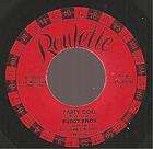 BUDDY KNOX on ROULETTE   PARTY DOLL (wheel all around label)
