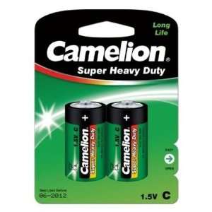   Heavy Super Heavy Duty Green Batteries Baby C Pack of 2 Electronics