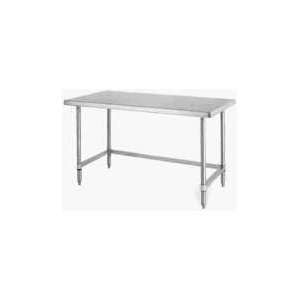   60l Mobile Work Table W/ Chrome Posts   MWT306FC