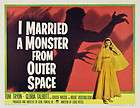 Classic Movie  I Married a Monster from Outer Space  24x36 on Canvas