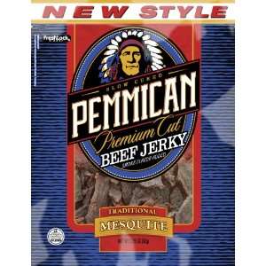 MARFOOD USA Pemmican Premium Beef Jerky, Mesquite Brisket, 3.25 Ounce 