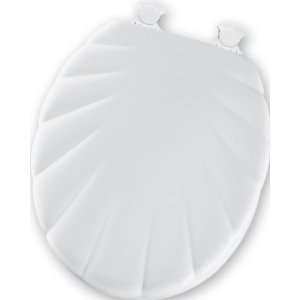 Bemis 22EC 000 White Round Closed Front Toilet Seat With Cover And No 