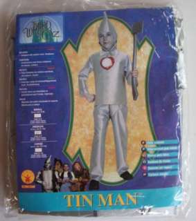 TIN MAN WIZARD OF OZ Halloween COSTUME CHILD LARGE 12 14 NEW  