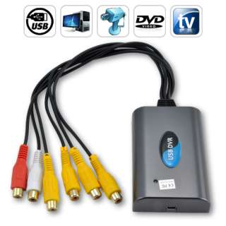 Super USB DVR (4 Video + 2 Audio Channels) Recorder  