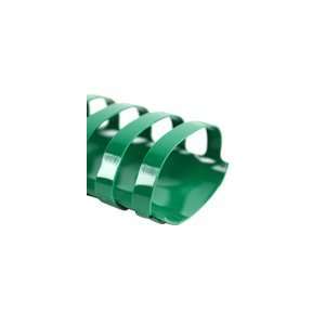  1 3/4 Green Plastic Binding Combs   50pk Green