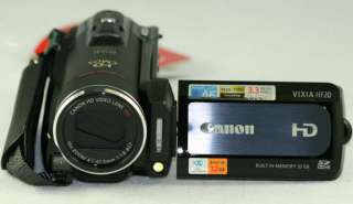   camcorders the canon vixia hf20 dual flash memory camcorder is one