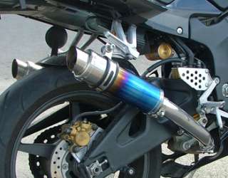   SP1 RC51 RVT1000 COLOURED TITANIUM MOTO GP STUBBY EXHAUSTS CANS  