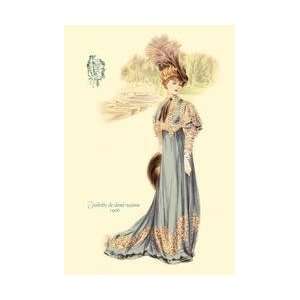  Toilette de Demi Saison Boating Gown 20x30 poster