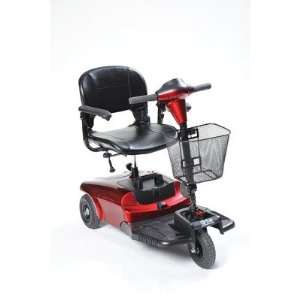  Drive Medical S38600 Bobcat 3 Wheel Compact Scooter in Red 