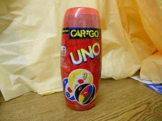 Uno Card Game by Mattel Car Go Portable New  