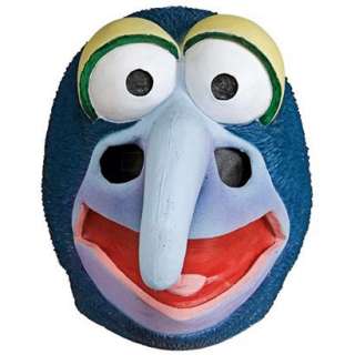 Mens The Muppets Gonzo Deluxe Overhead Latex Mask product details 